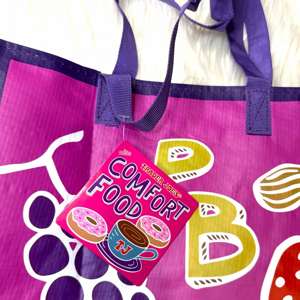 Trader Joe’s Comfort Food Tote Bag - Picture 8 of 9